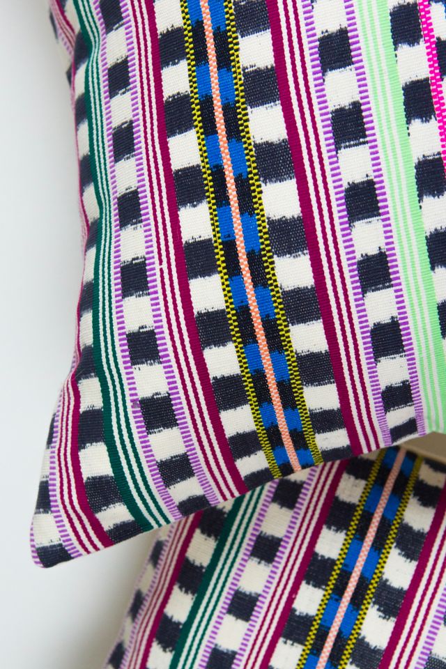 Archive New York Santiago Ikat Pillow #4