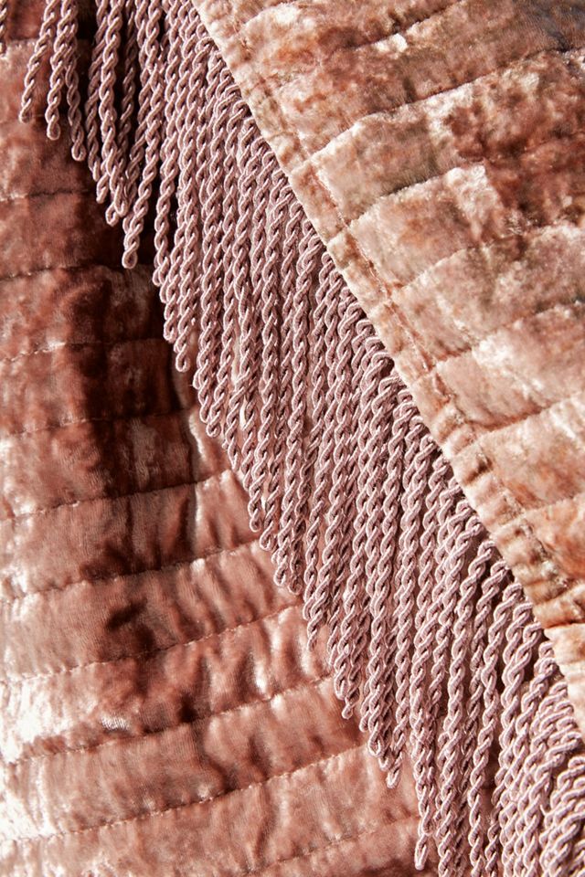 Velvet Scarlet Throw Blanket #1
