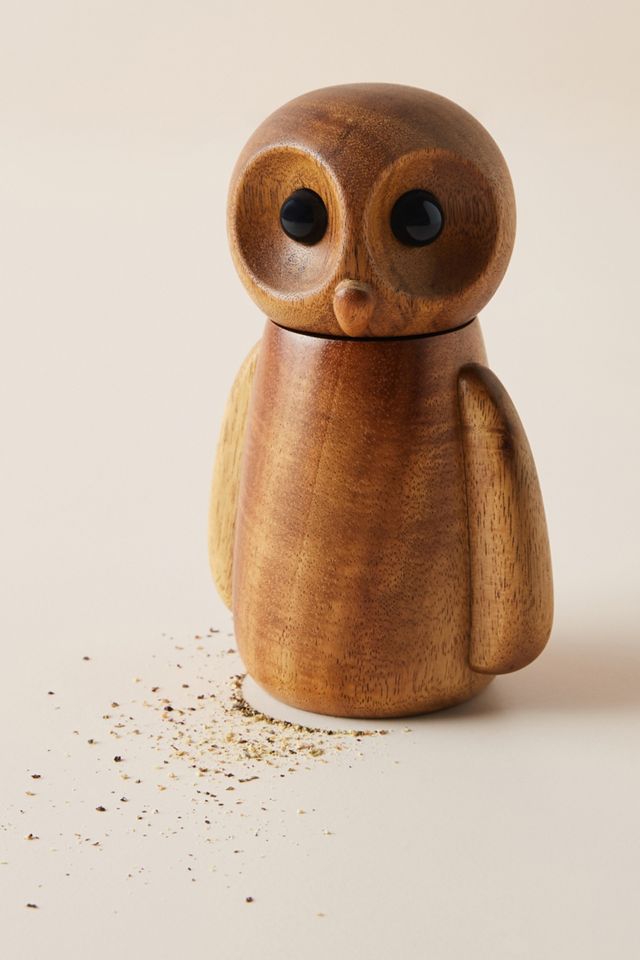 Owl Pepper Grinder