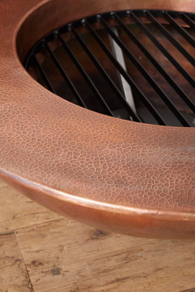 Round Copper Fire Pit #5