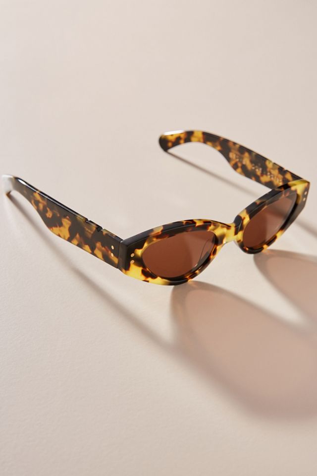 Anthropologie Pared Eyewear Cut & Paste Sunglasses  new in box Pared Tortoise Oval Sunglasses | Anthropologie main image 4