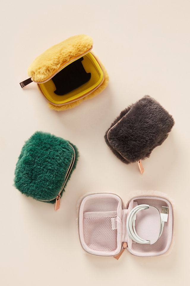 Faux Fur Tech Pouch #3