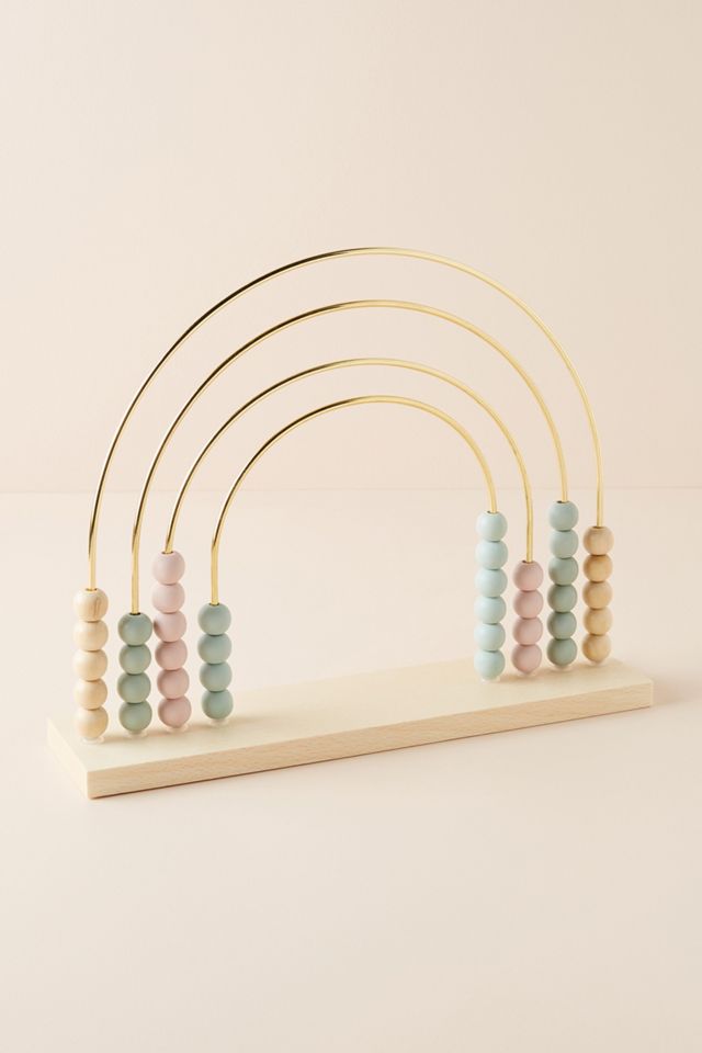 Pastel Rainbow Abacus