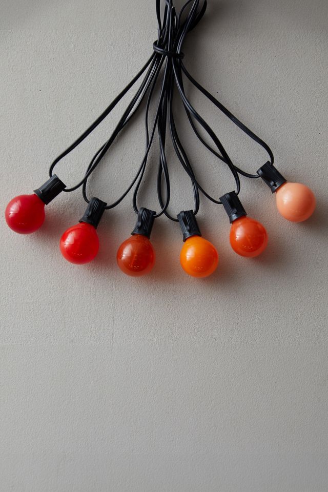 Stargazer Garden Lights Set of 21 Bulbs, Pumpkin Spice | Terrain