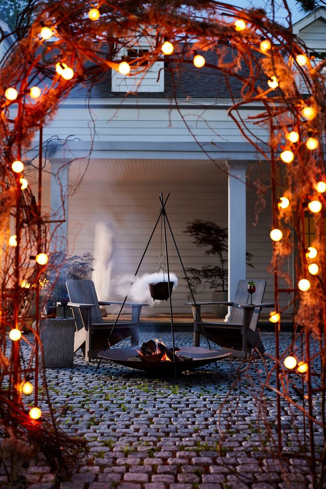 Stargazer Garden Lights Set of 21 Bulbs, Pumpkin Spice | Terrain