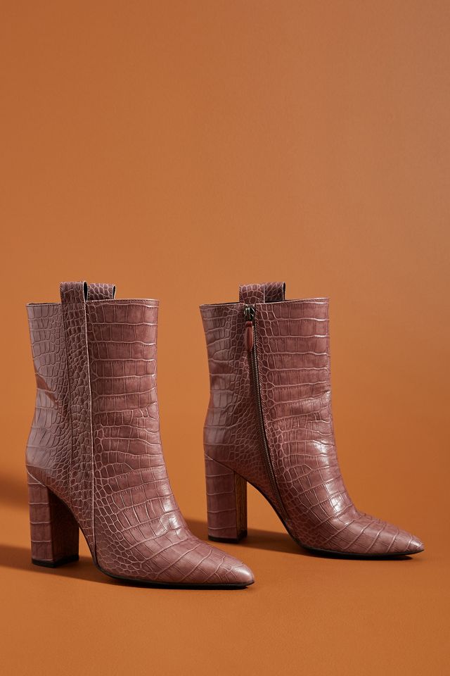 Bruno premi crocodile ankle boots on sale