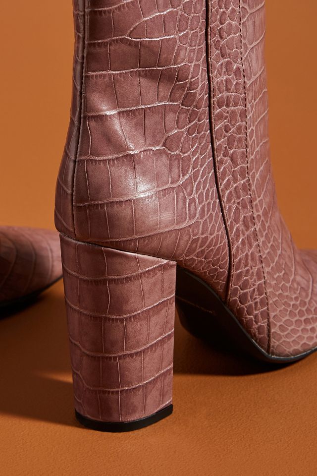 Bruno Premi Crocodile Ankle Boots