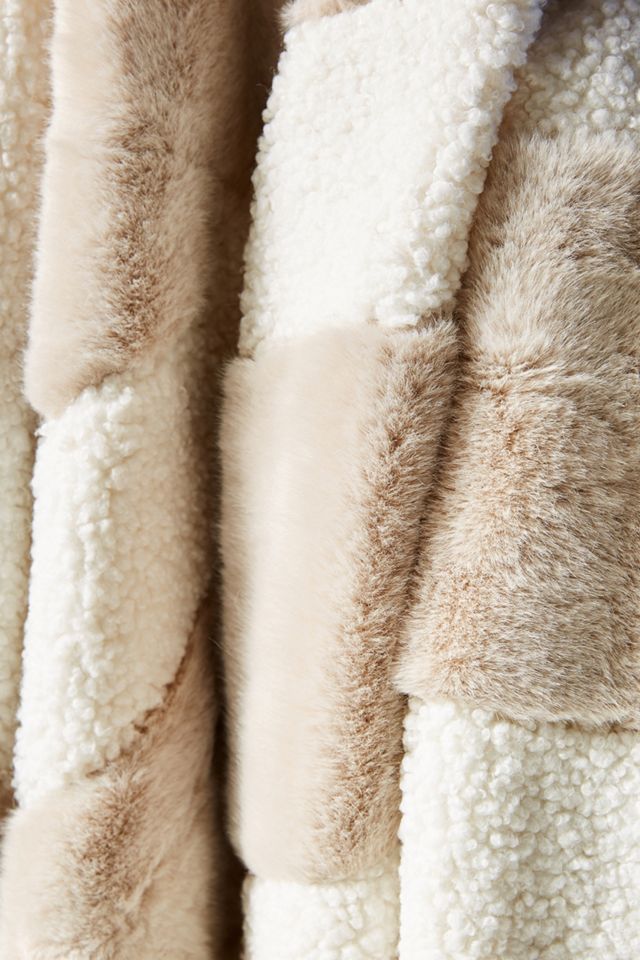 Yukon Faux Fur Throw Blanket #1