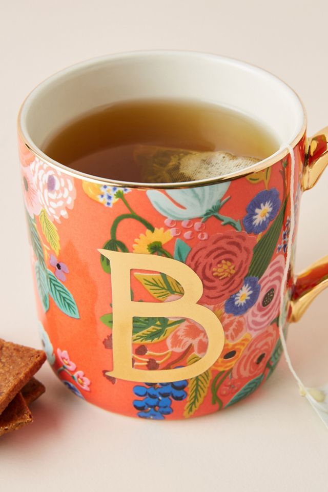 Rifle Paper Co. for Anthropologie Garden Party Monogram Mug #4
