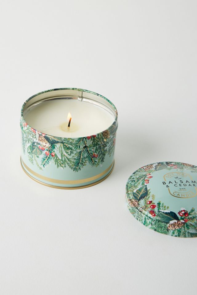 Good Natured Soy Holiday Tin Candle #1