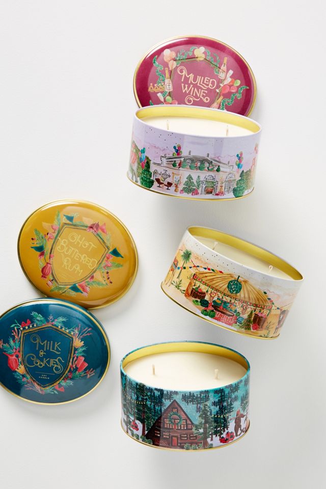Holiday Tin Candle #1