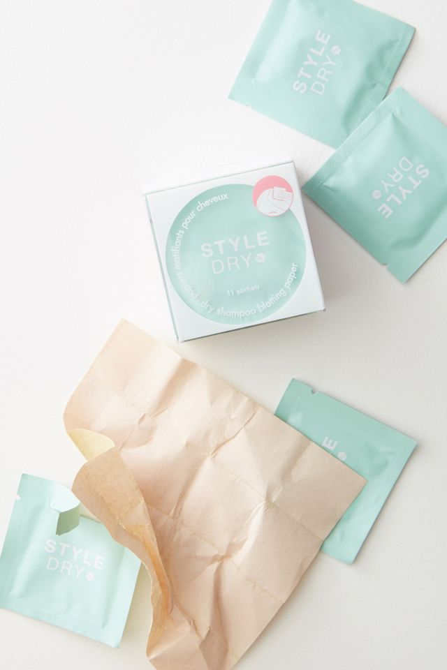 STYLEDRY Blot & Go Dry Shampoo Blotting Papers