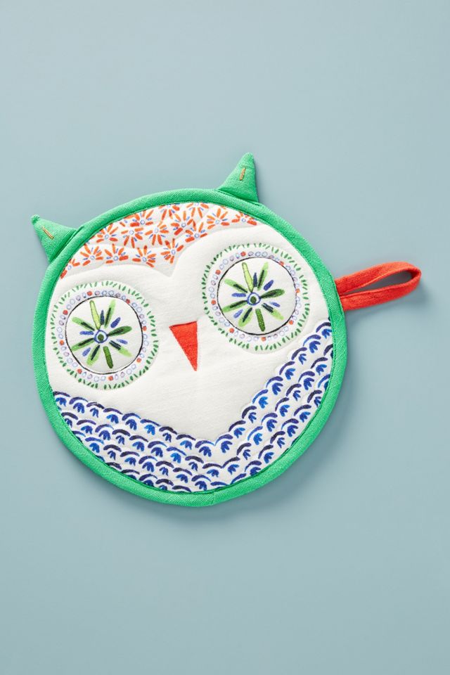 Hibou Pot Holder