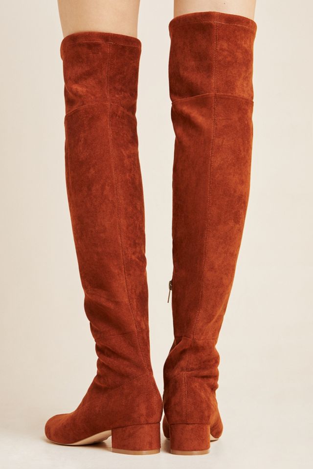 Suede Over-The-Knee Boots #2