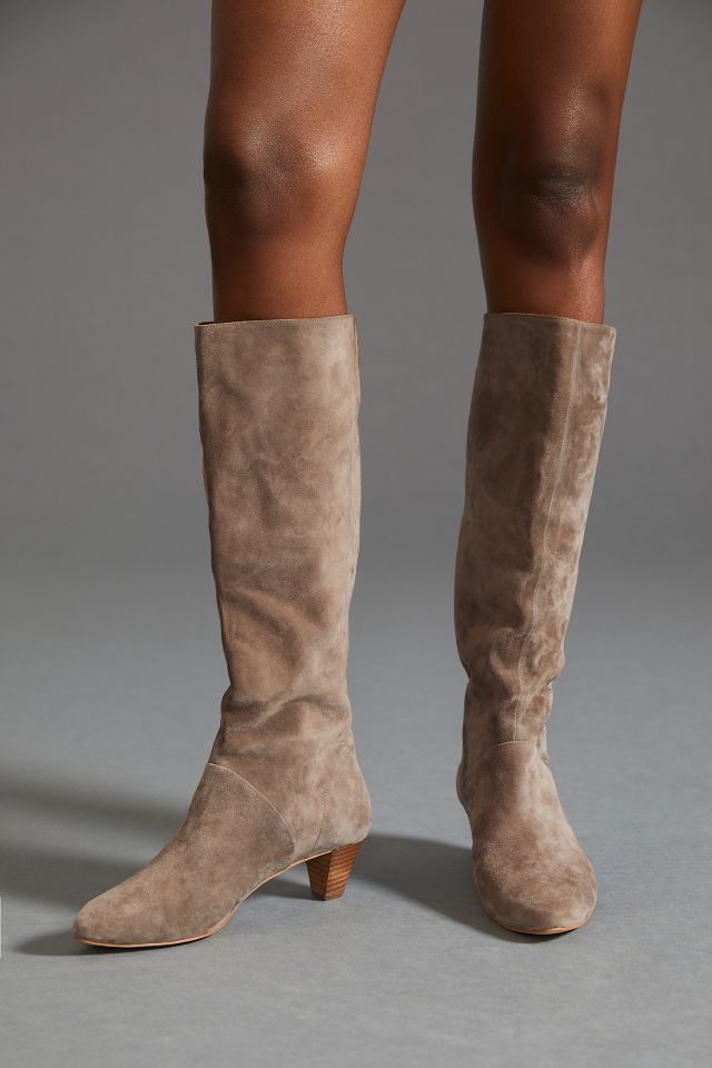 Brown Slouch Boots With Heel | atelier-yuwa.ciao.jp