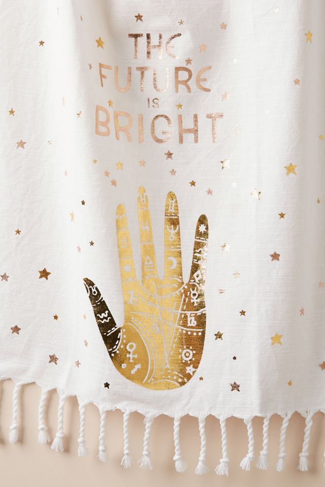 The Future Is Bright Dish Towel #1