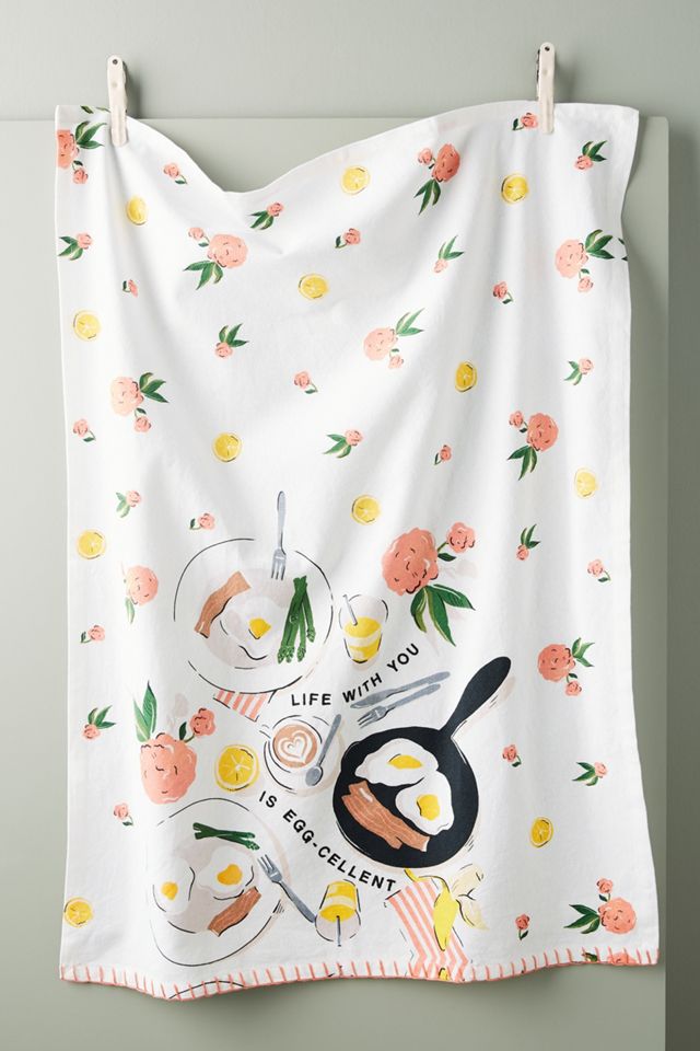 Amy Heitman Eggcellent Dish Towel