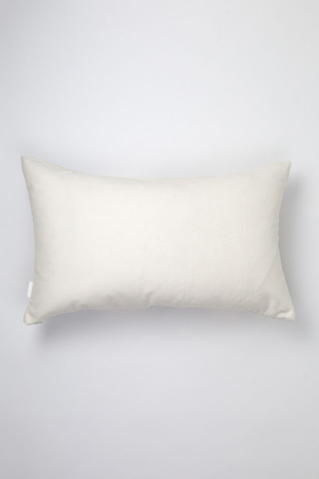 Archive New York Vintage Jade Green Striped Pillow #3