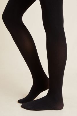 Hansel From Basel Opaque Tights | Anthropologie