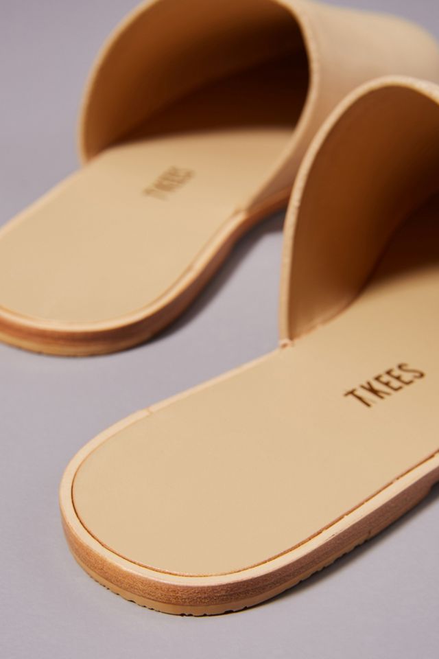 TKEES Leather Slides #3