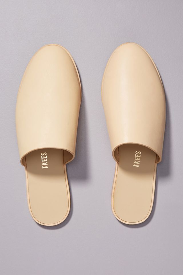TKEES Leather Slides #1