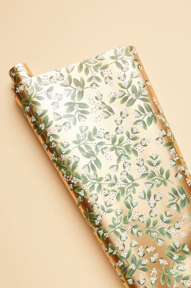 Rifle Paper Co. Mistletoe Wrapping Paper Roll #1
