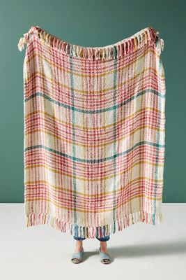 Molly Plaid Throw Blanket