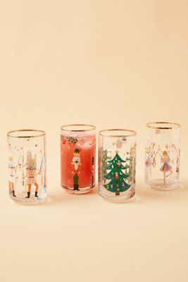Rifle Paper Co. for Anthropologie Nutcracker Juice Glass