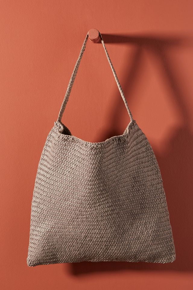 Slouchy Woven Tote Bag #1