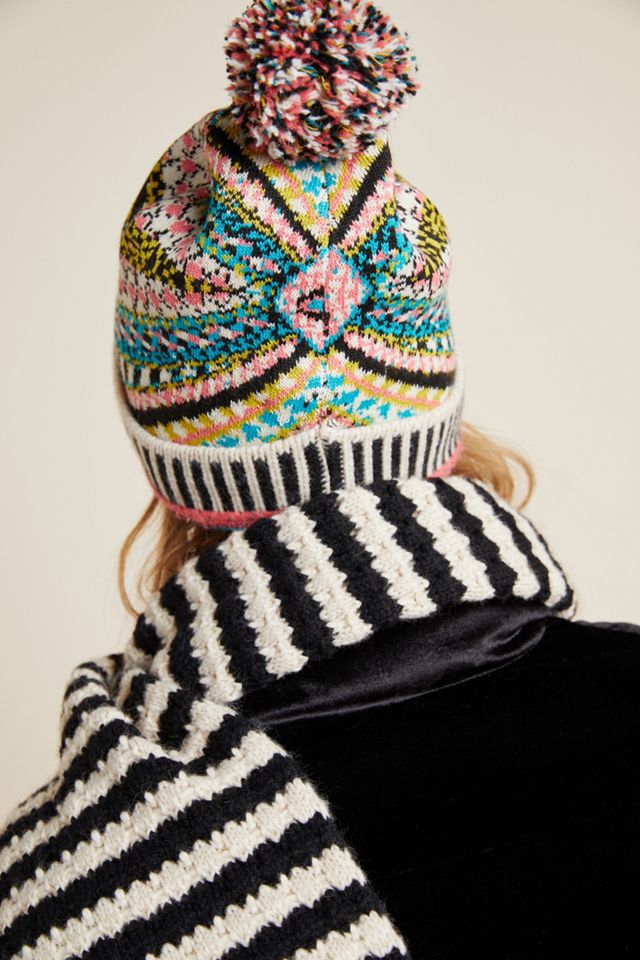 Anthropologie Pommed Winterland Beanie Stella Pommed Beanie | Anthropologie main image 4