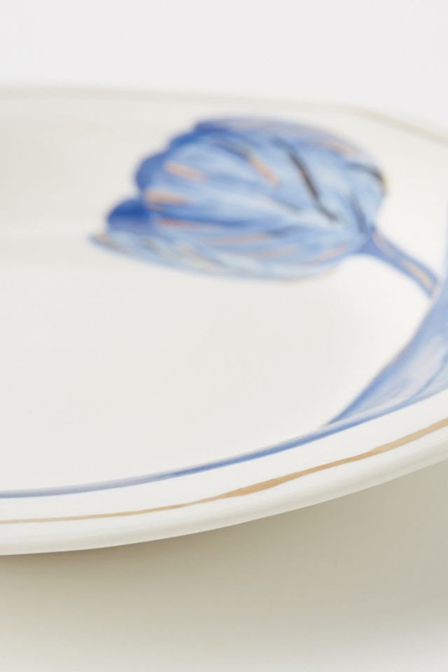 Tile Tile Testo Azure Dinner Plates, Set of 4 #2