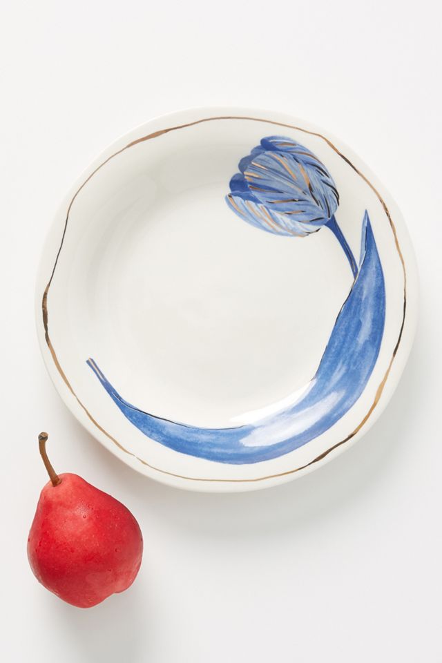 Tile Tile Testo Azure Dinner Plates, Set of 4 #1