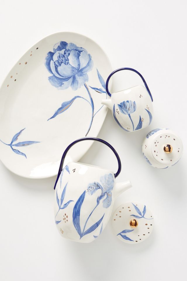 Tile Tile Testo Azure Serving Platter #2