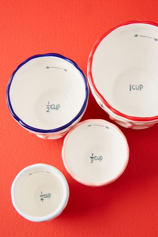 Bird Can Fox Pixie Santa Measuring Cups, Set of 4 #2