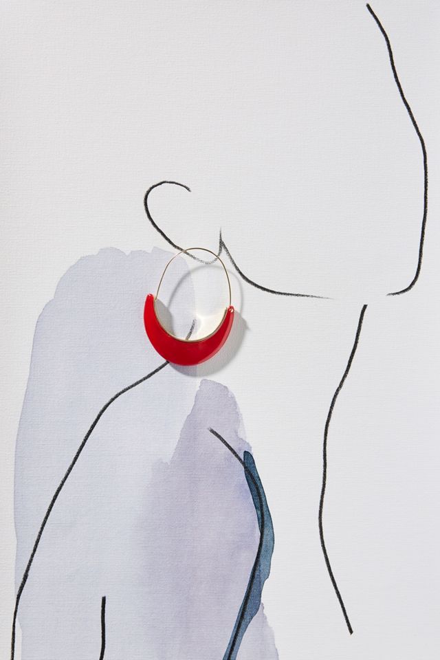 BaubleBar Fedelia Hoop Earrings #2