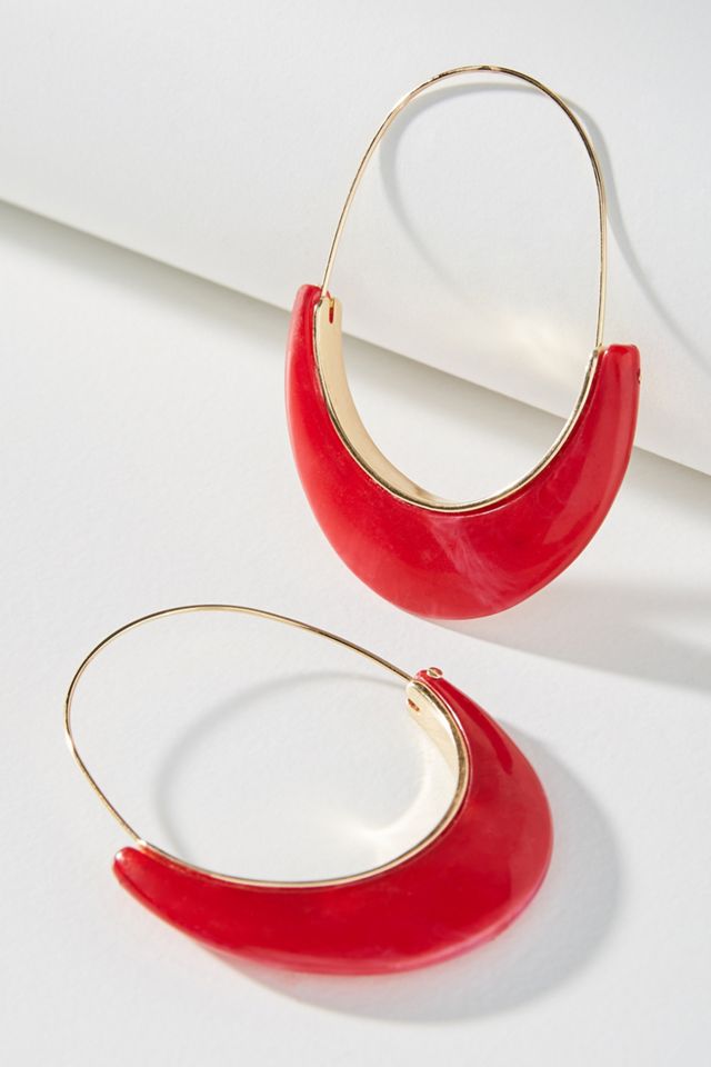 BaubleBar Fedelia Hoop Earrings