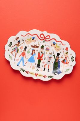 Rifle Paper Co. Nutcracker Serving Platter