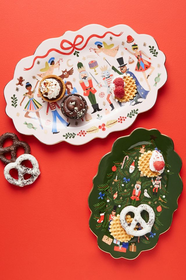 Rifle Paper Co. for Anthropologie Nutcracker Serving Platter #1