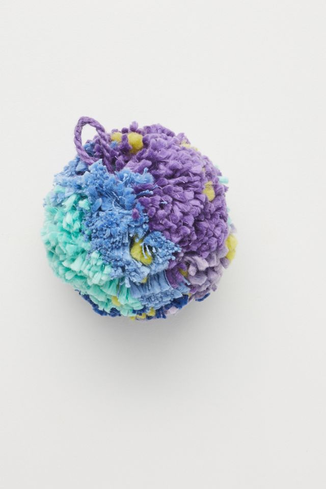 Multicolor Pom Ornament #1