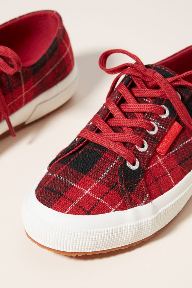 Superga Plaid Sneakers #2