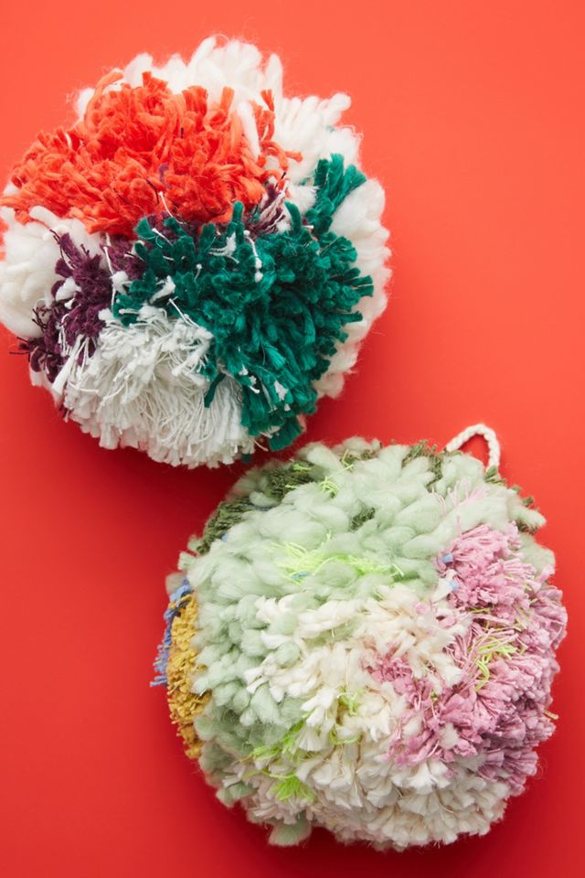 Jumbo Pom-Pom Ornament #1