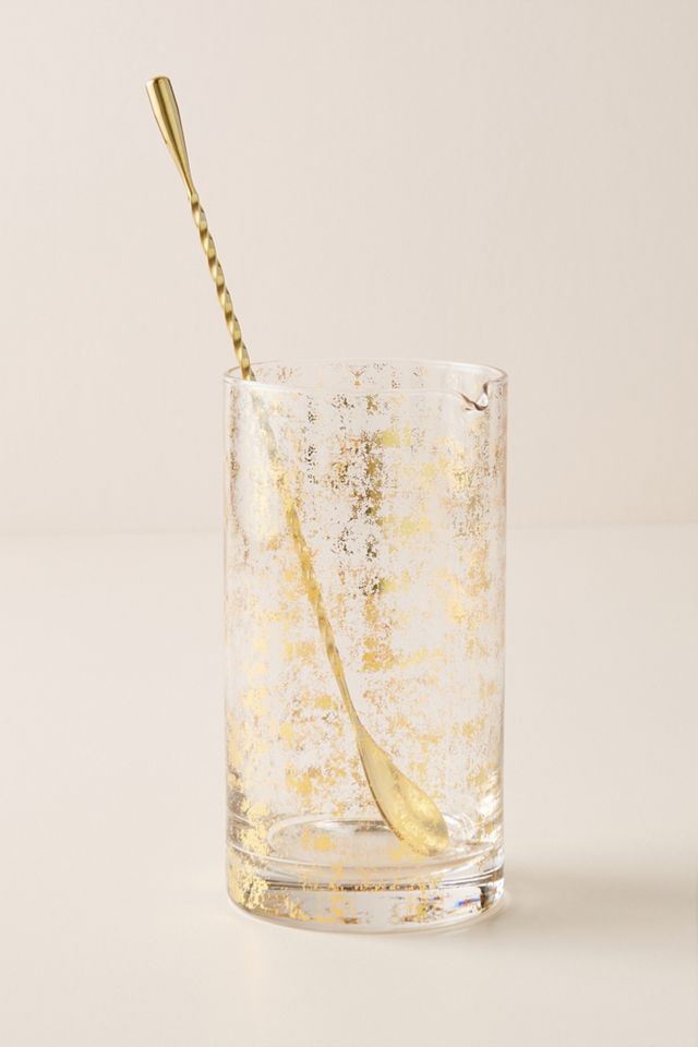 Foiled Glass Pitcher