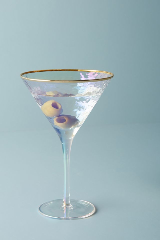 Zaza Lustered Martini Glasses, Set of 4  Anthropologie Japan - Women's  Clothing, Accessories & Home