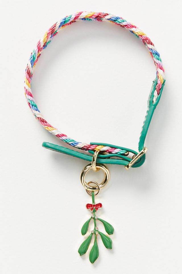 Mistletoe Dog Collar Charm #1