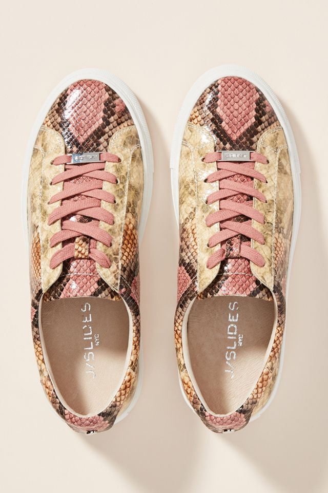 J/Slides Animal-Printed Sneakers #1