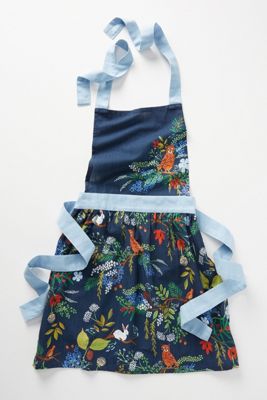 Rifle Paper Co. for Anthropologie Winter Floral Apron
