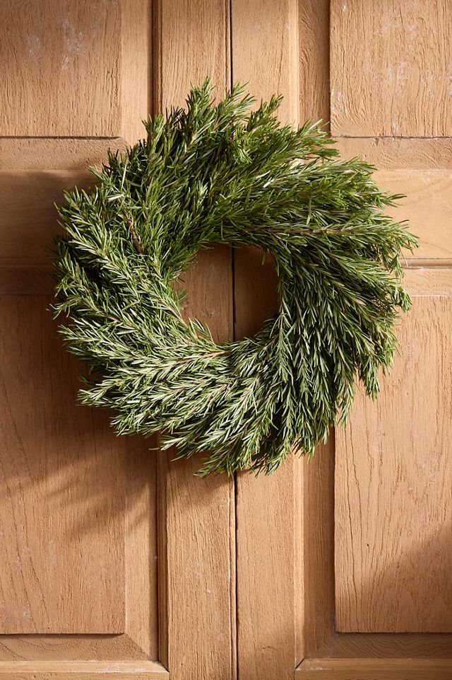 Fresh Rosemary Wreath #4