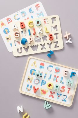 Alphabet Tray Puzzle Set