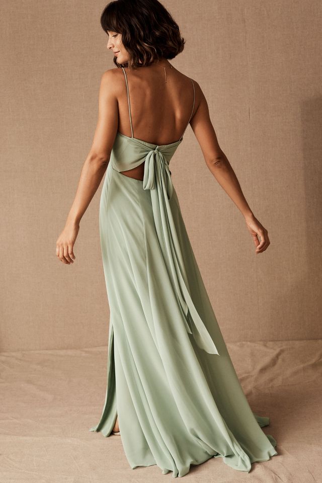 Kiara Bow Back Chiffon Evening Dress Seller UK tarifasmagama.es