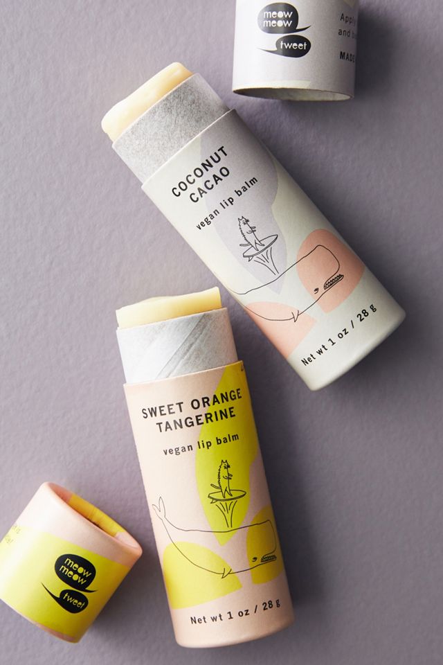 Meow Meow Tweet Vegan Lip Balm #1